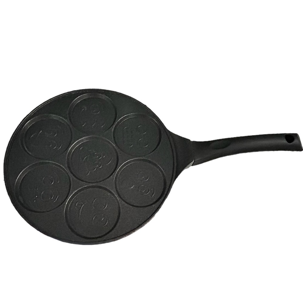 Crofton Pancake Waffles Emojis Non-Stick Pan